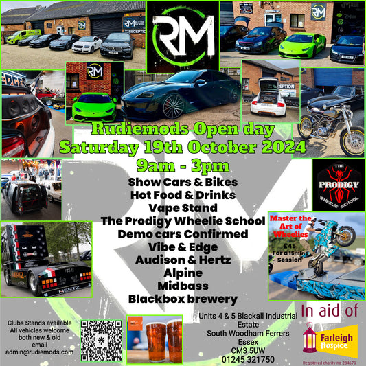 Experience the Latest in Car Technology at Rudie Mods Open Day!