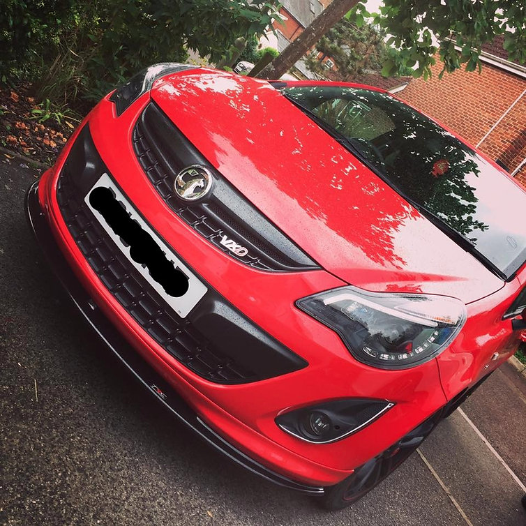 TRC Vauxhall Corsa D LE Front Splitter