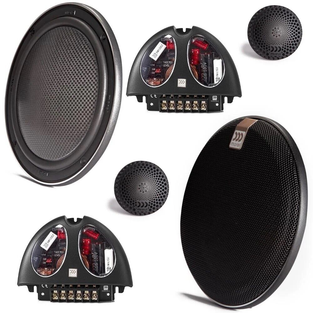 MOREL VIRTUS NANO 6.5" (165 MM) CAR 2-WAY COMPONENT SPEAKER SET