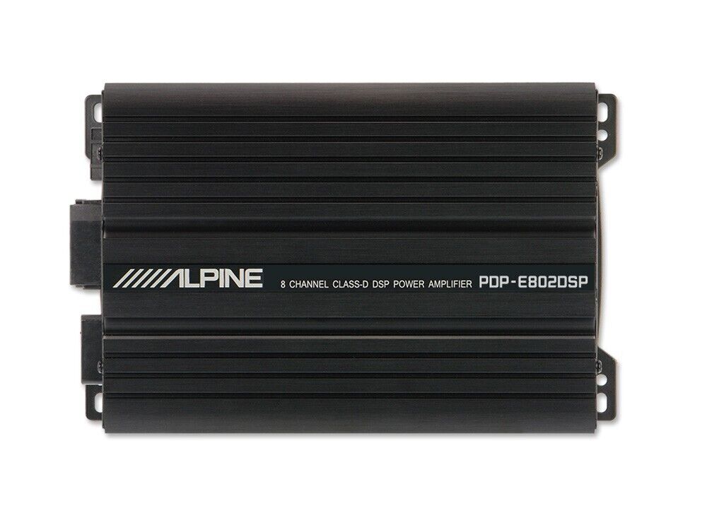 Alpine PDP-E802DSP - 8 Channel Digital DSP Amplifier Full App Control Amp