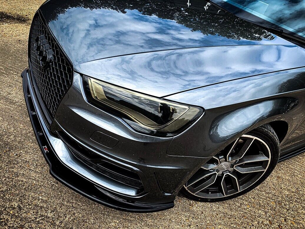 TRC Front Splitter for Audi S3 / A3 S-Line 8V Hatch / Sportback (PFL)