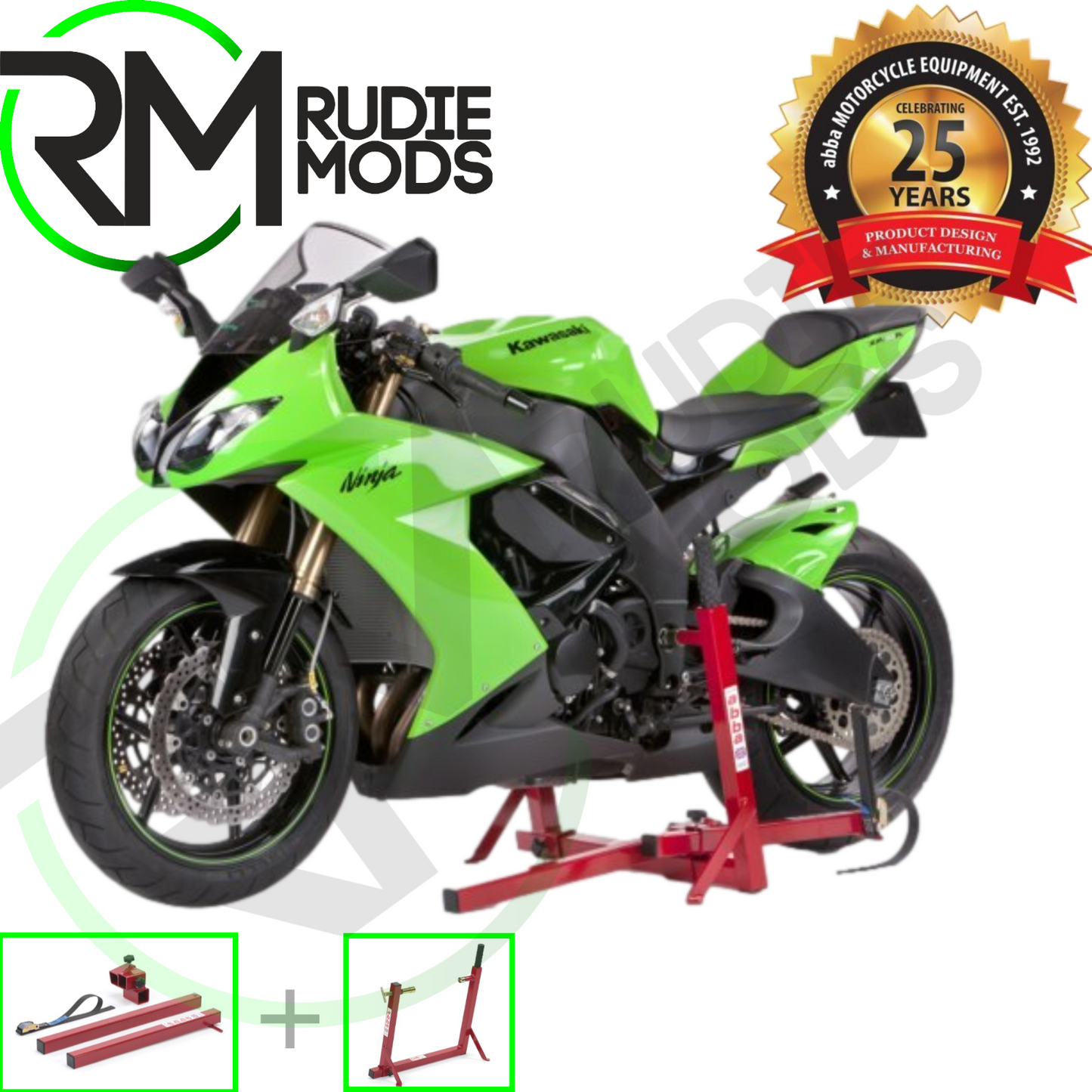 Abba Superbike Stand & Front Lift arm Package for BMW Motorcycles