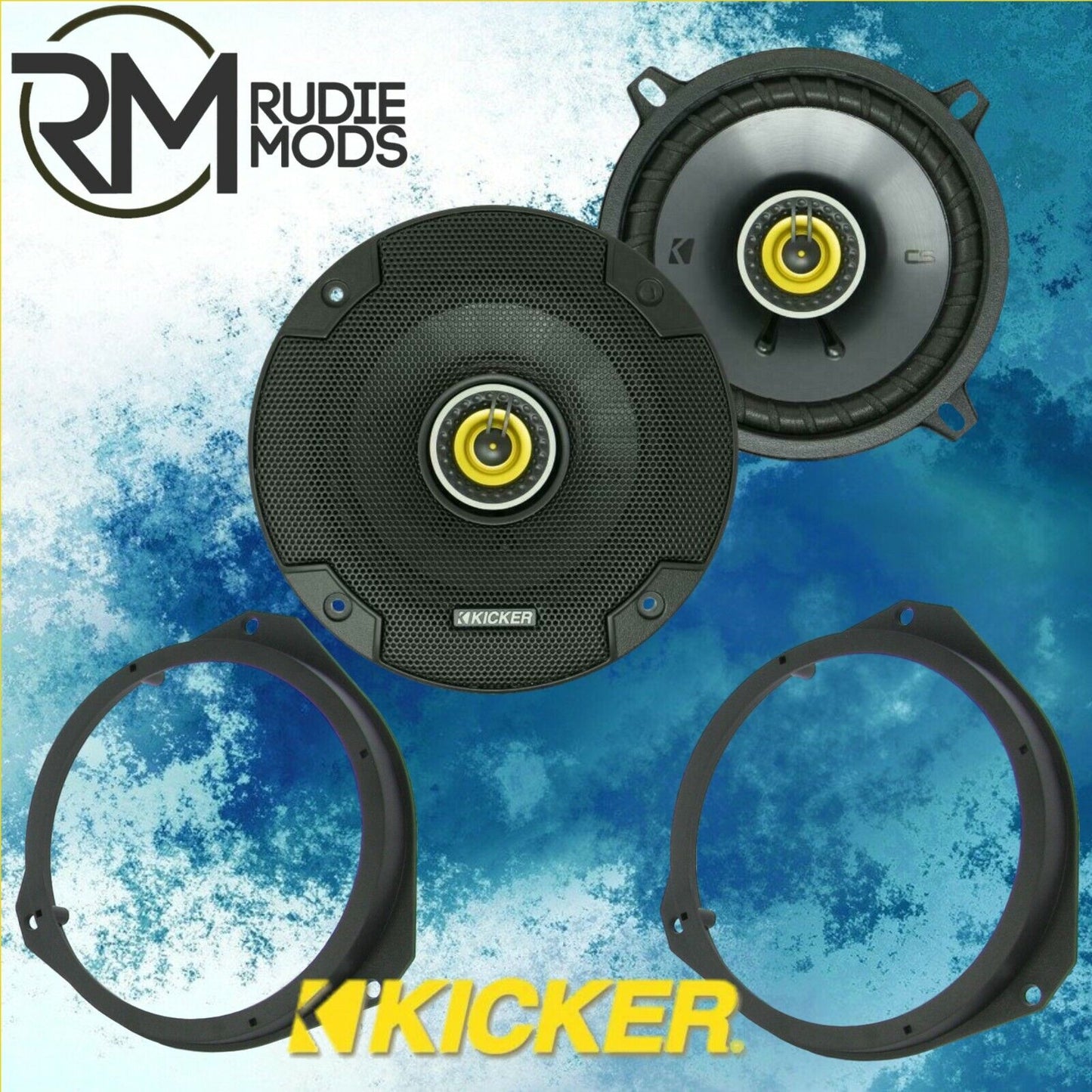 Alfa Romeo Giulietta 10-14 Kicker 17cm Front Door Speaker Upgrade Kit