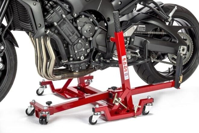 Abba Superbike Stand with Dolly & Front Arm Lift for CCM Motorcycles