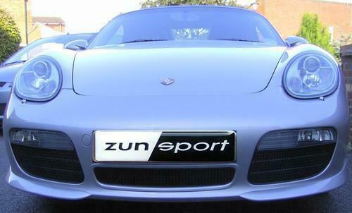 Zunsport Porsche Boxster 987.1 2004-2009 Front BLACK Stainless Grille Set