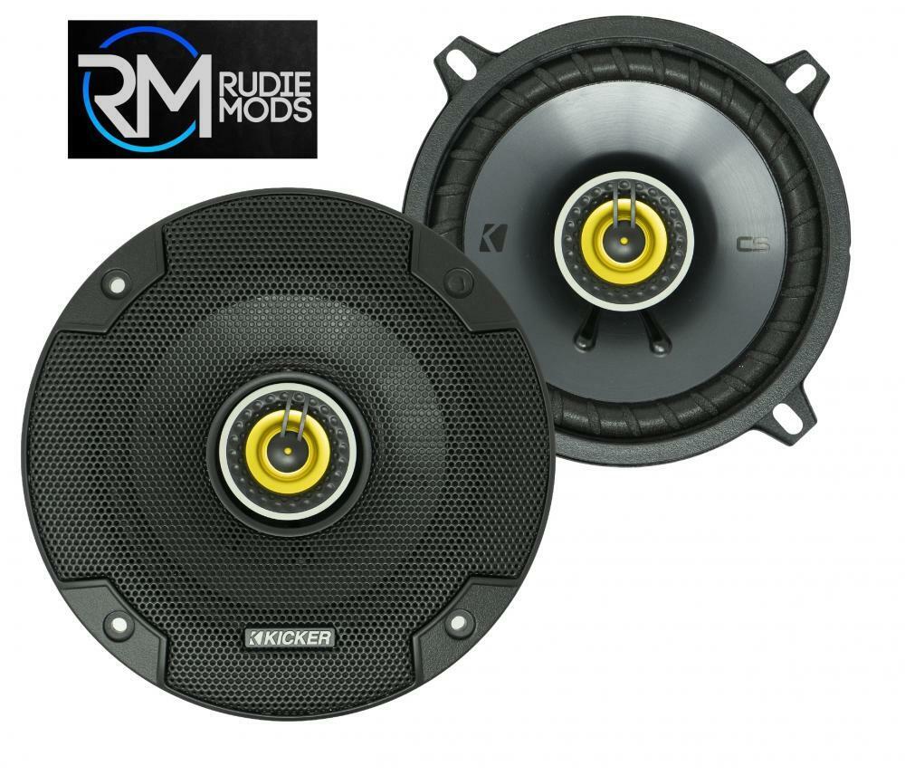 Kicker 46CSC54 CS 5.25" (130 mm) Car Audio Coaxial Speaker System 75w RMS