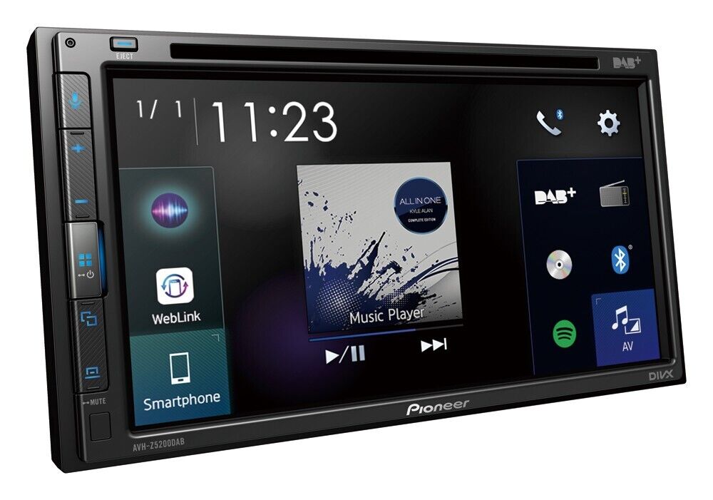 Pioneer AVH-Z5200DAB 6.8" Carplay/android auto touchscreen multimedia player