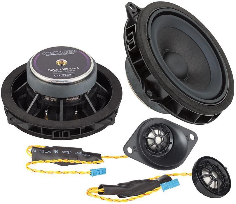 Ground Zero Custom Front Component Speakers Upgrade Fits BMW 4 Series F32 F33