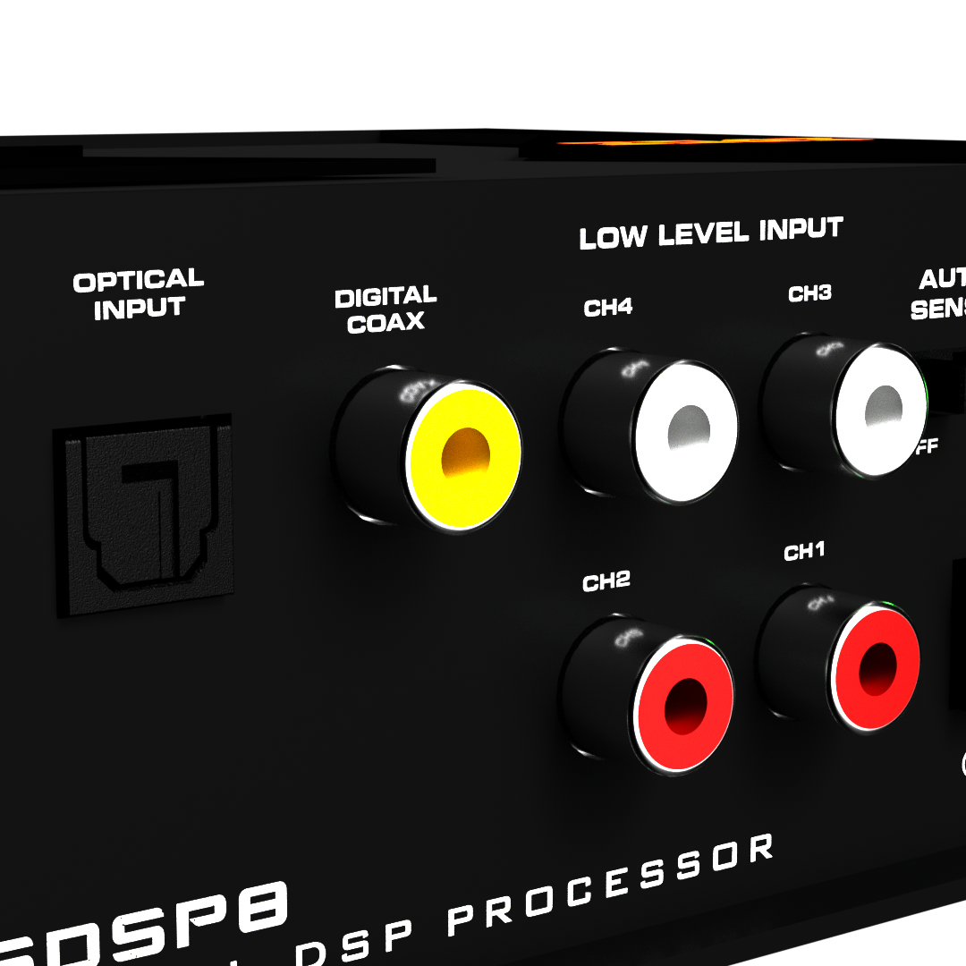 EDGE Street Series Car Audio DSP Amplifier 8 Channel DSP Processor EDS8DSP-E3