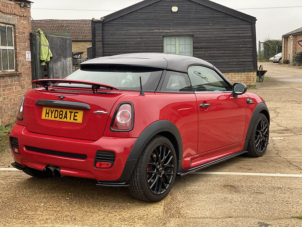 TRC MINI Cooper S JCW R58 / R56 Rear Spats