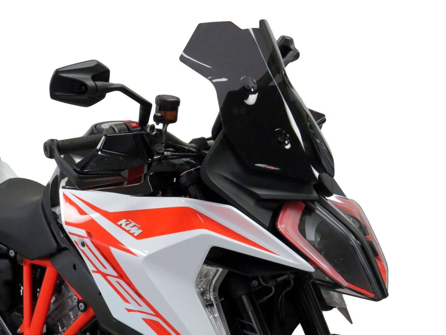 Standard screen Wind deflector (410 MM) KTM 1290 SUPER DUKE GT SOLID BLACK