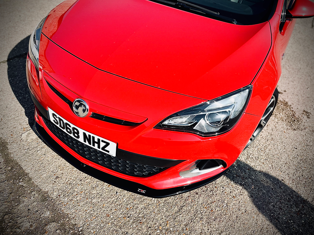 TRC Vauxhall Astra J VXR Front Splitter