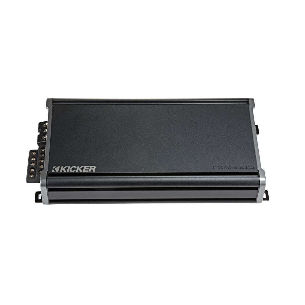 Kicker CX660.5 5 Channel Car Stereo Amplifier 4x75w and 1 x 300w RMS