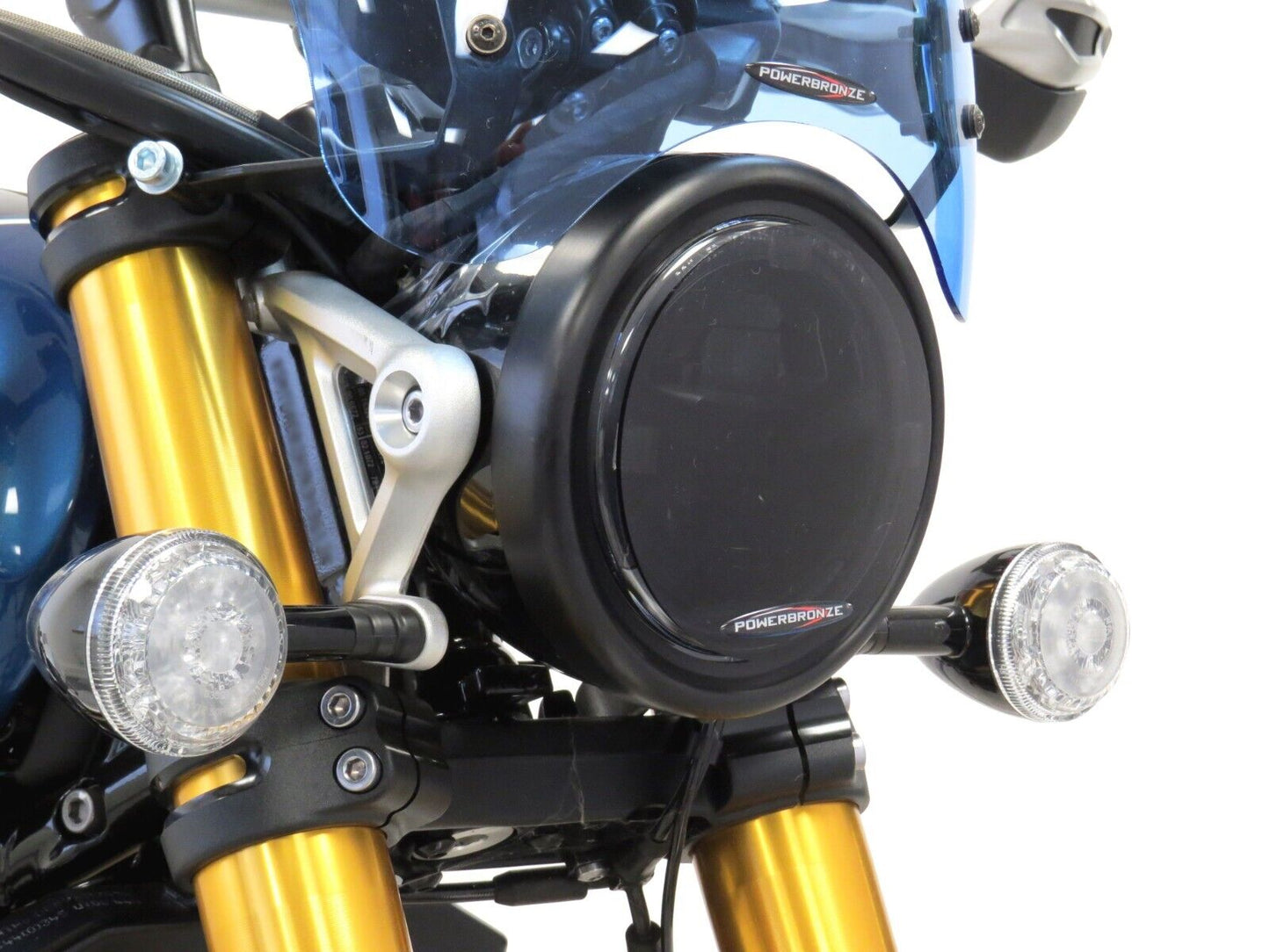 Headlight lens Covers protectors TRIUMPH SCRAMBLER 1200 XC, XE