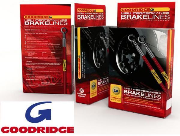 Vauxhall Vectra B 1995-2002 Goodridge stainless braided brake hoses