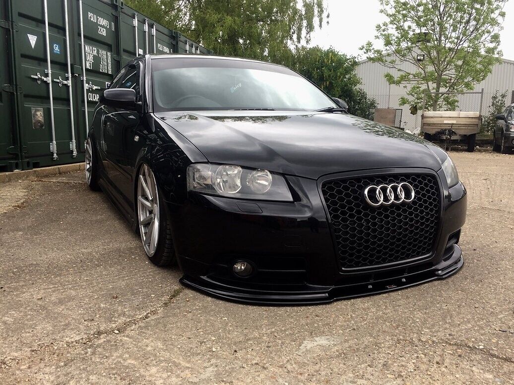 TRC Front Splitter for Audi A3 8P S-line PFL