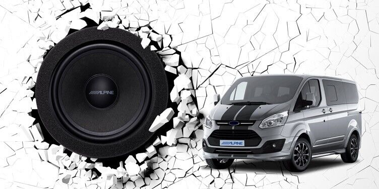 Ford Transit 7 Component speaker Upgrade SPC-T106TRA7