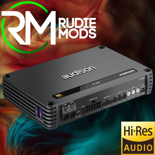 Audison Forza AF M6D - High-power 6-channel Car amplifier 6x135W RMS