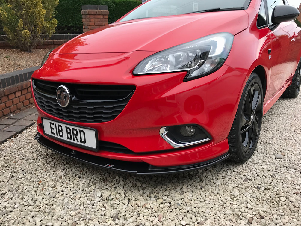 TRC Vauxhall Corsa E LE Front Splitter