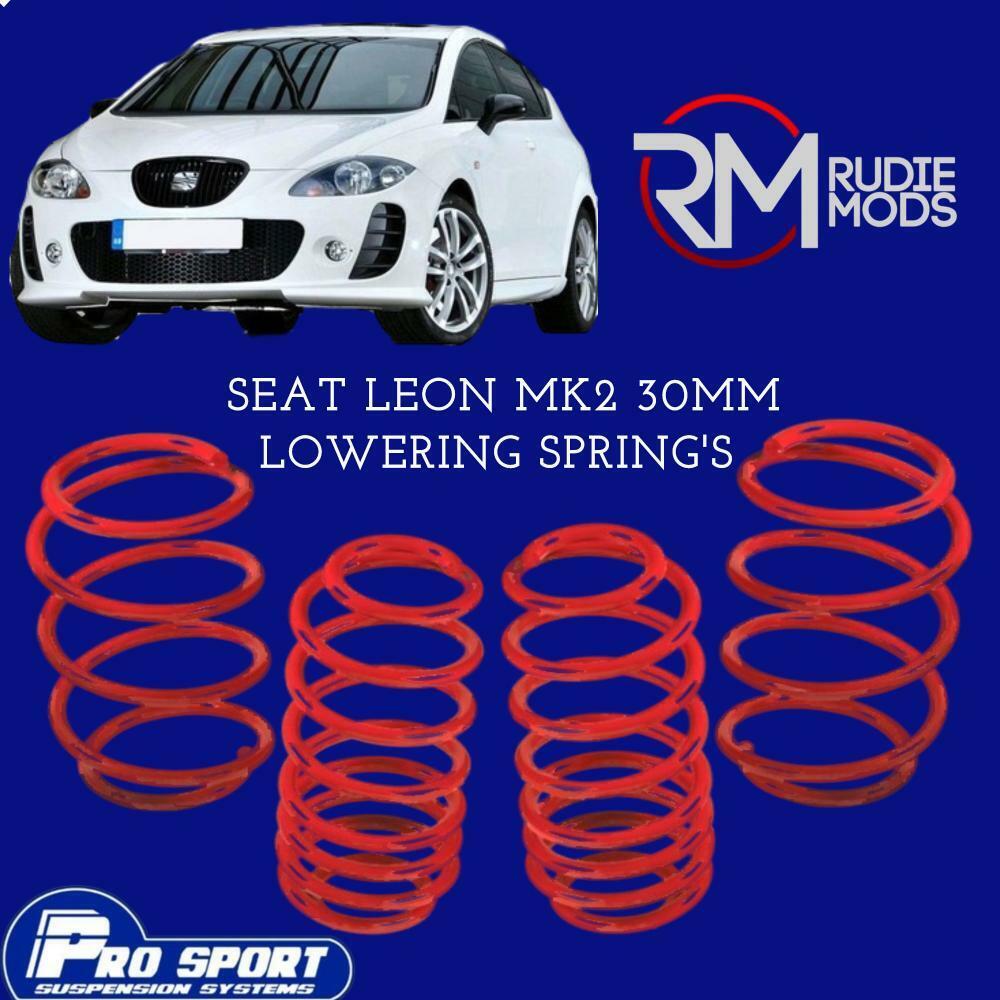 ProSport 30mm Lowering Springs for Seat Leon Mk2 Authorised Dealer 120874