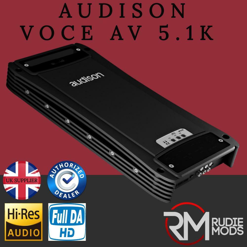 Audison Voce AV 5.1k Professional 5 Channel Car Amplifier 1650w RMS High Quality