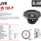 BLAM LIVE L165P - POWER 165mm (6.5 inch) 180W High-Performance 2-Way Speakers