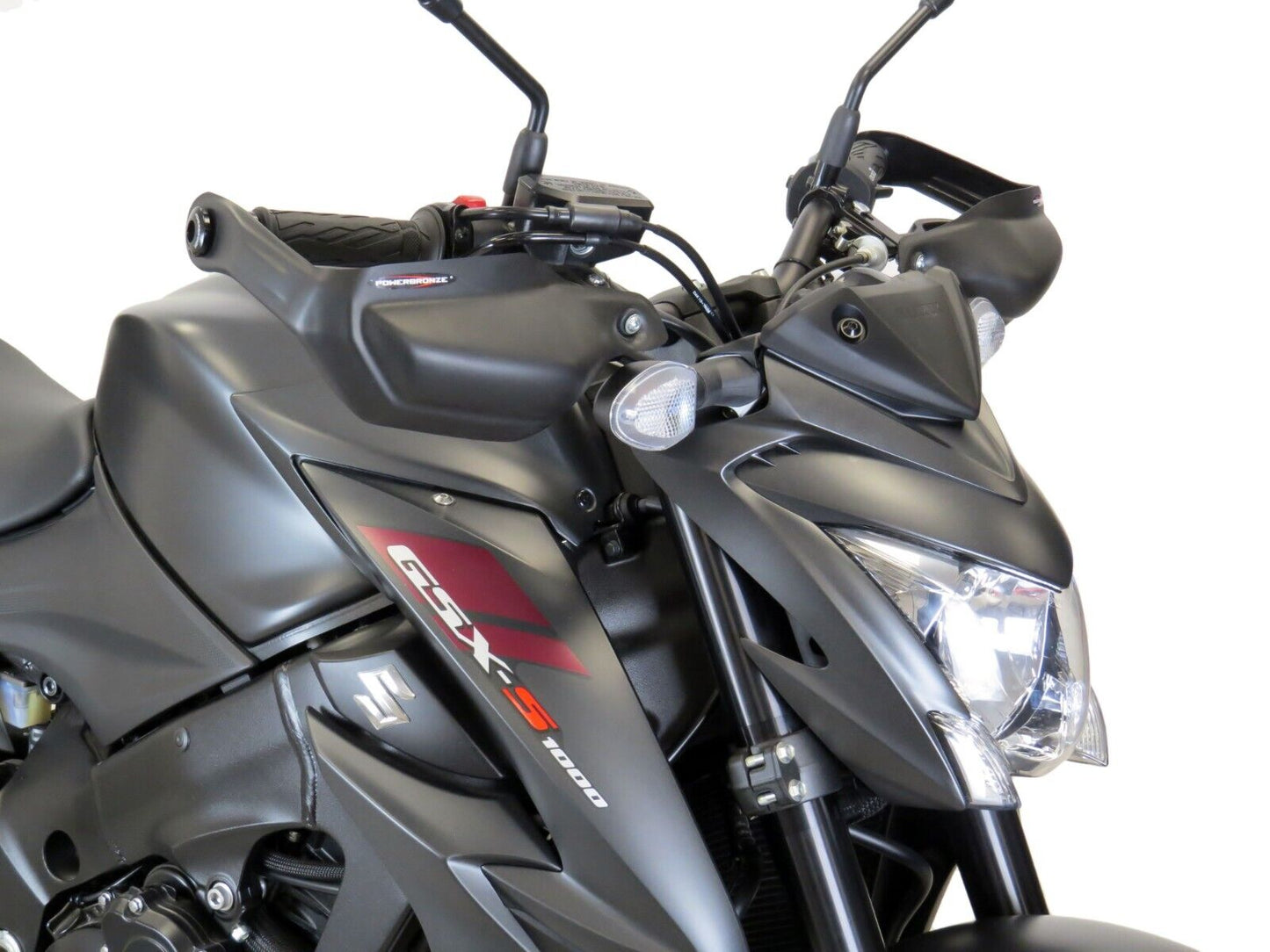 HAND GUARDS, WIND DEFLECTOR SUZUKI GSX-S1000, GT, GSX-S950 MATTE BLACK