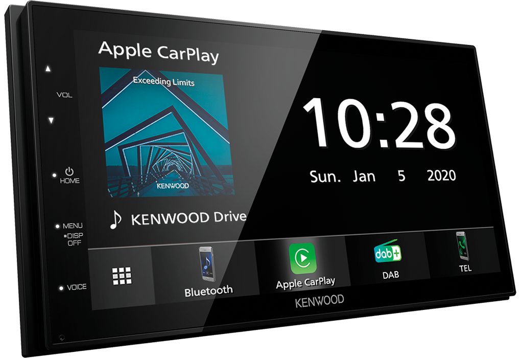 Kenwood Carplay Android Auto DAB Double Din Car Stereo DMX5020DABS