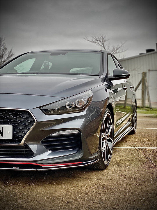 TRC Hyundai I30N Front Splitter