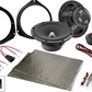 Alfa Romeo Giulia 165mm (6.5 Inch) complete BLAM speaker upgrade fitting kit