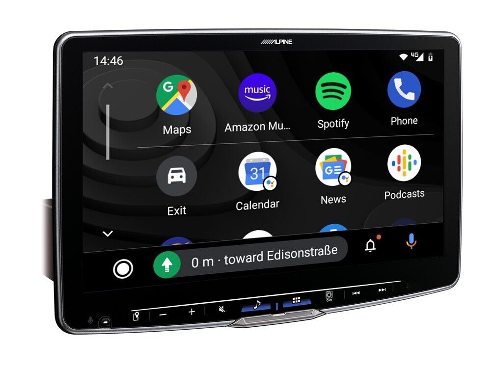 Alpine 11" Media Receiver with BT DAB CarPlay Android Auto for VW T6