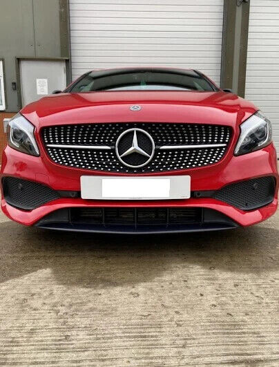 Black Diamond 'AMG Look' Grill for Mercedes A-Class W176 2012-2015