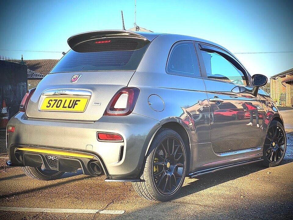 TRC Rear Spats to fit Fiat Abarth 500/595 series 4