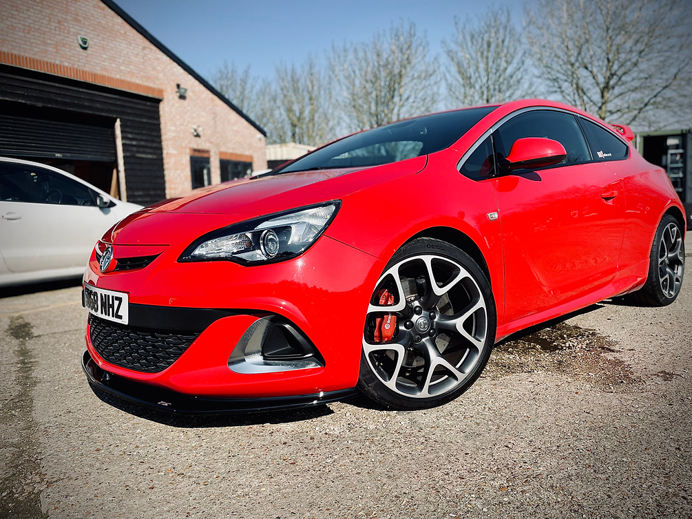 TRC Vauxhall Astra J VXR Front Splitter