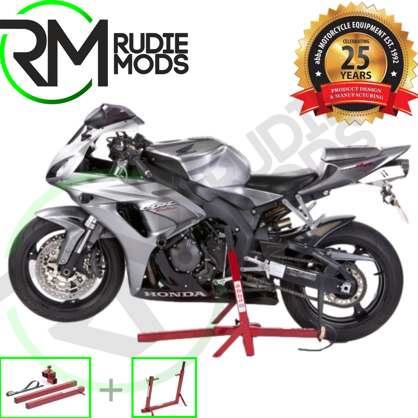 Abba Superbike Stand & Front Lift arm Package for Kawasaki Motorcycles