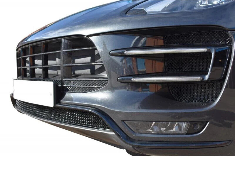 BLACK ZUNSPORT FRONT GRILLE SET FOR PORSCHE MACAN TURBO