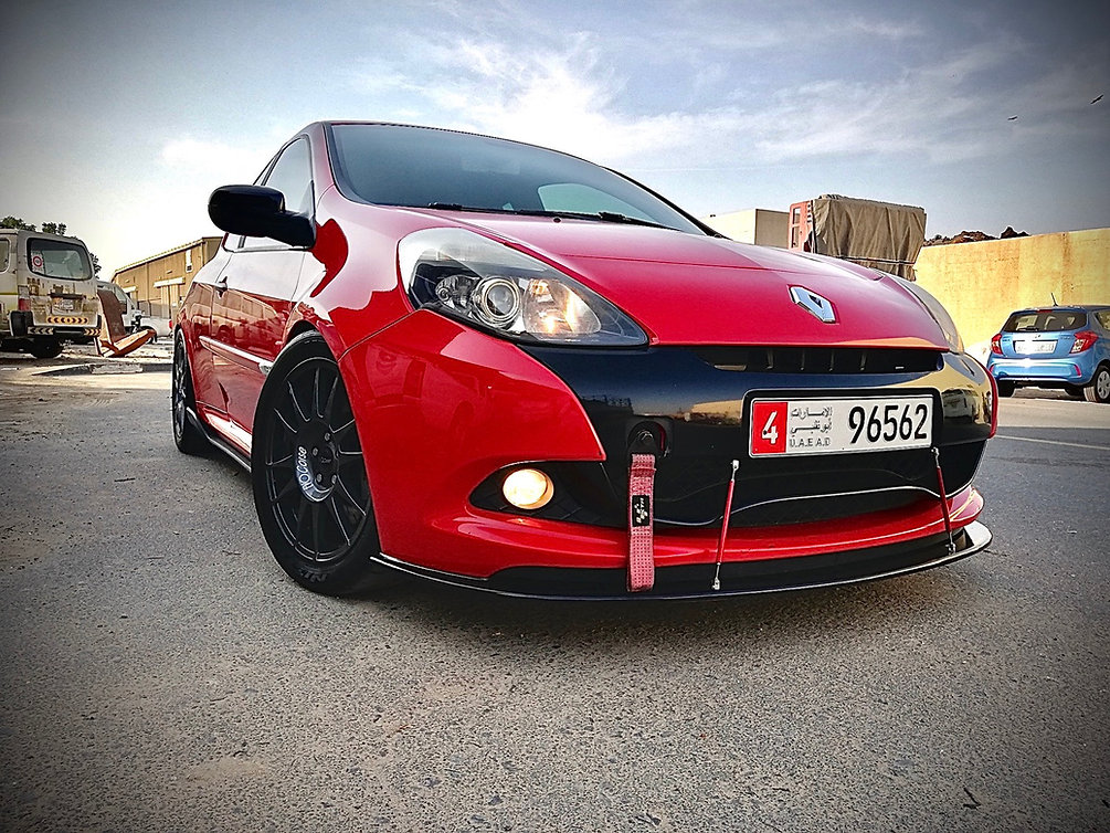 TRC Renault Clio MK3 RS200 Front Splitter