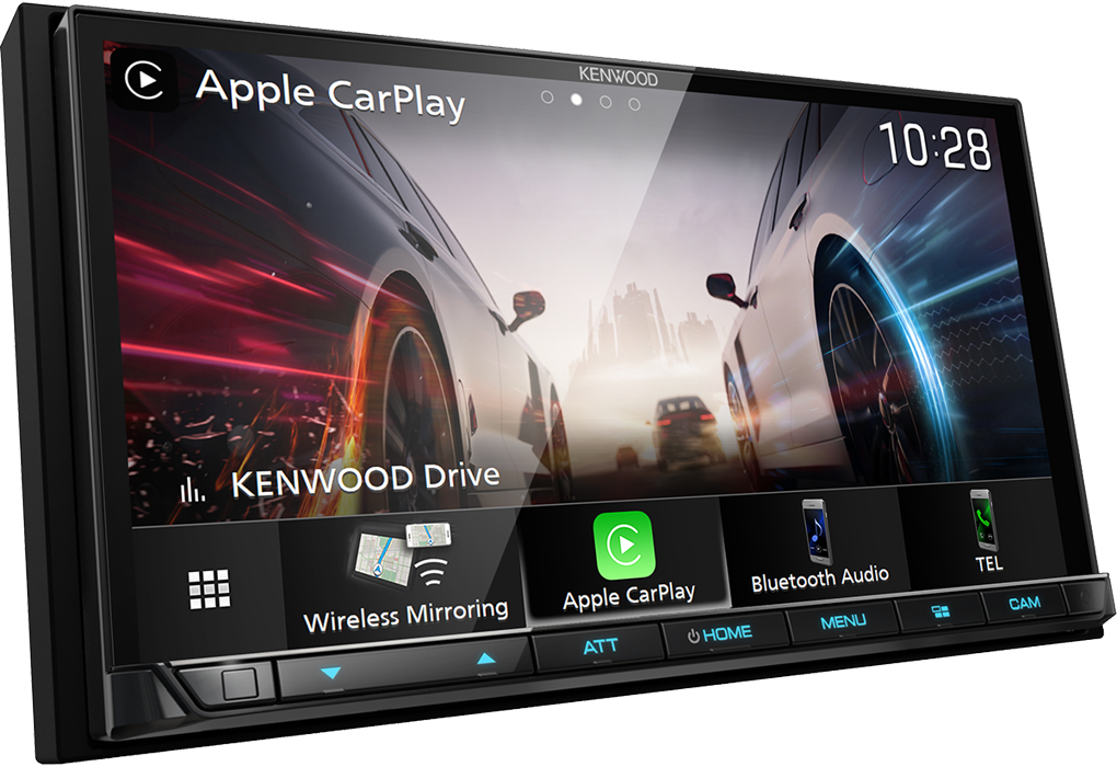 Kenwood 7" Carplay Android Auto Car Digital Media AV Receiver DAB DMX8021DABS