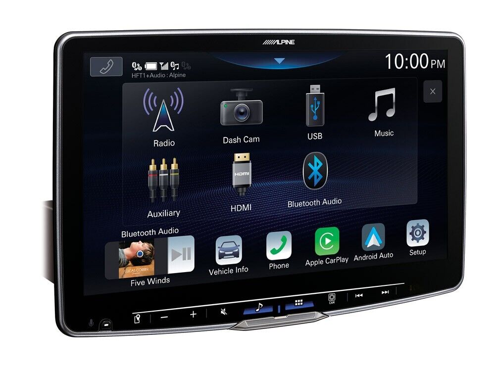 Alpine 11" Media Receiver with BT DAB CarPlay Android Auto for VW T6