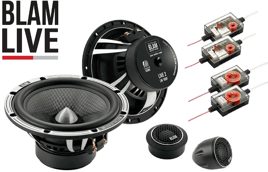 BLAM LIVE L165P - POWER 165mm (6.5 inch) 180W High-Performance 2-Way Speakers