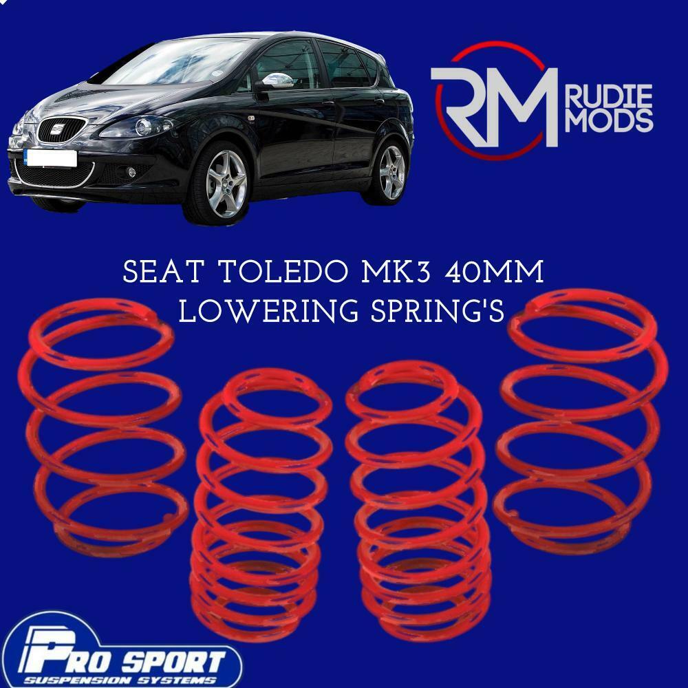 ProSport 40mm Lowering Springs for Seat Toledo Mk3 Authorised Dealer 120864