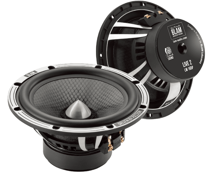 BLAM LIVE L165P - POWER 165mm (6.5 inch) 180W High-Performance 2-Way Speakers