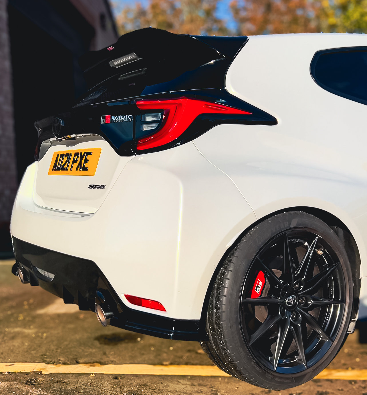 TRC Toyota GR Yaris Rear Spats