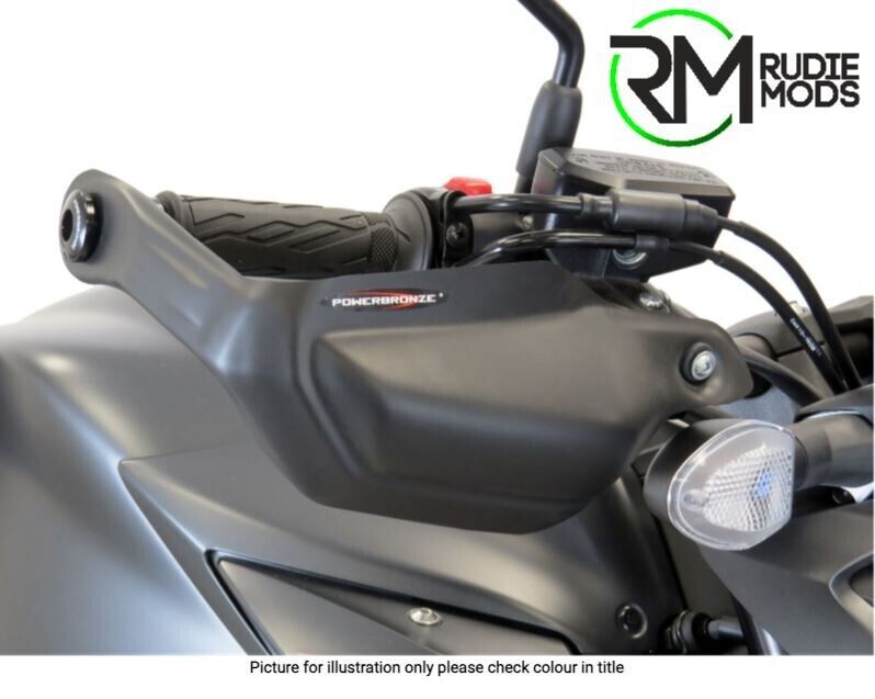 HAND GUARDS, WIND DEFLECTOR SUZUKI GSX-S1000, GT, GSX-S950 MATTE BLACK