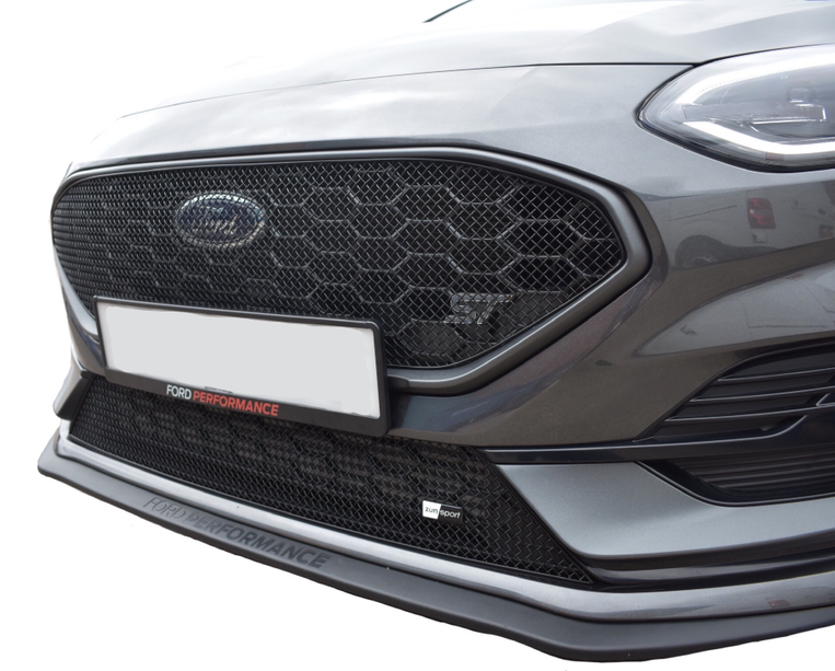 FORD FIESTA ST MK8.5 - Zunsport Black FRONT GRILLE SET ZFR91022B