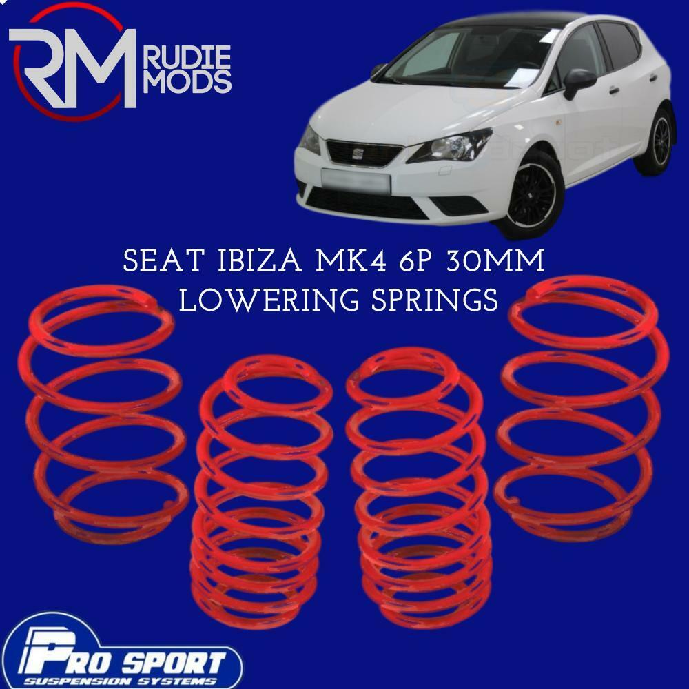 ProSport 30mm Lowering Springs for Seat Ibiza Mk4 6P Authorised Dealer 121298