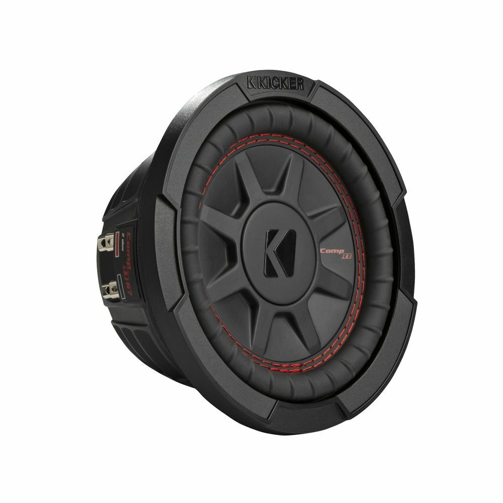 Kicker COMPRT 6.75" Thin Profile Dual Voice Coil Subwoofer - 2 Ohm KA48CWRT672