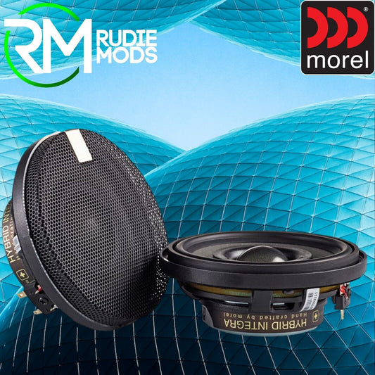 4" (100 MM) 2-WAY POINT SOURCE COAXIAL SPEAKER SET MOREL HYBRID INTEGRA 42