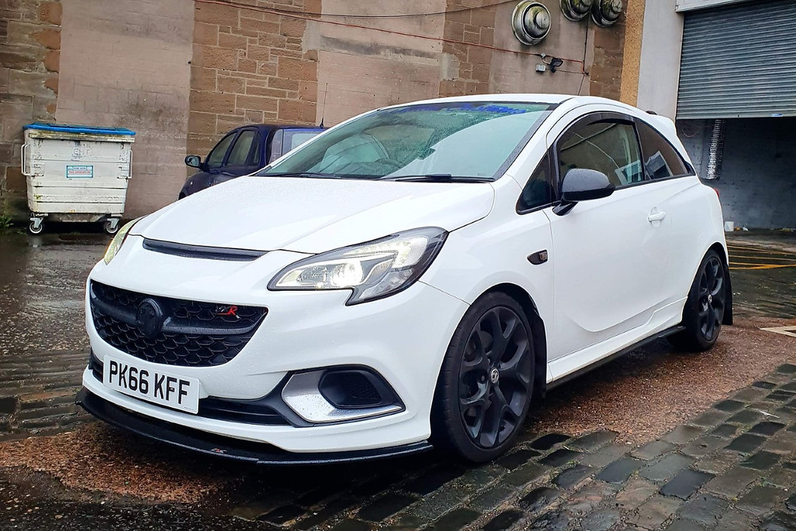 TRC Vauxhall Corsa E VXR Front Splitter