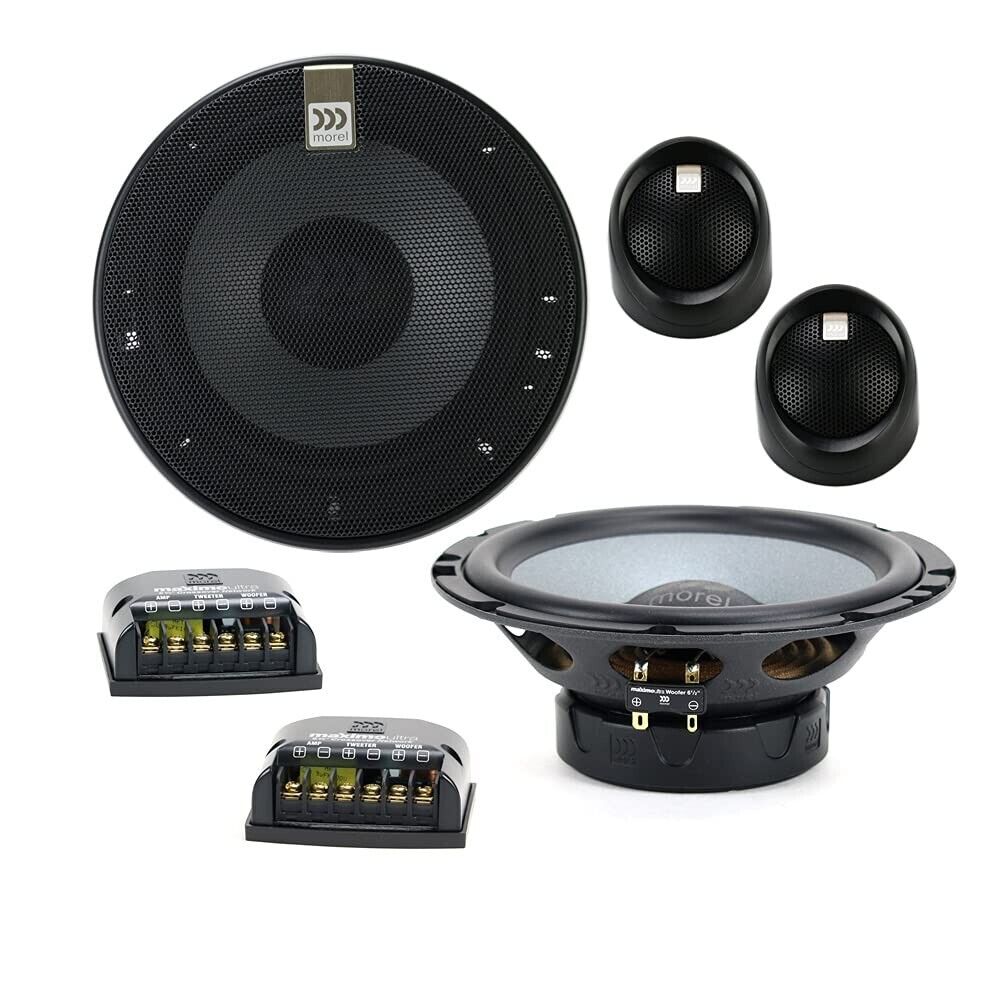 6.5" (165 MM) 2-WAY COMPONENT SPEAKER SET MOREL MAXIMO ULTRA